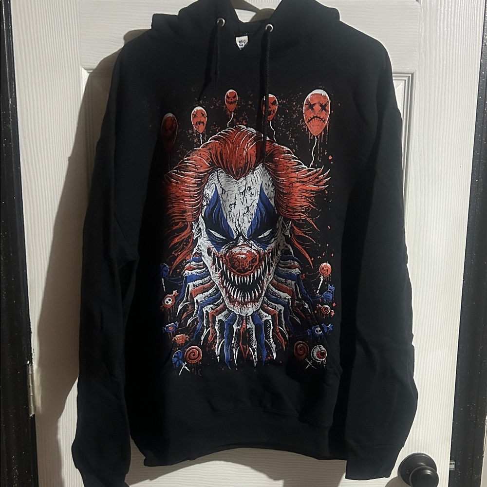 Vampire Freaks Graphic Clown Hoodie